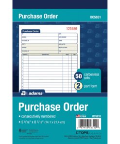 Adams Carbonless Purchase Order Statement