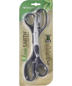 Westcott KleenEarth 8inch Basic Recycled Straight Scissors