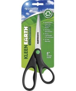 Westcott Kleenearth 8inch Stainless Steel Straight Scissors