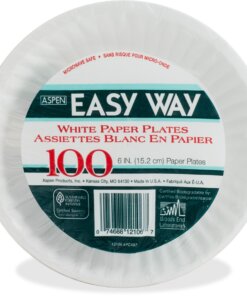 AJM Packaging Green Label Economy Paper Plates