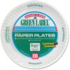 AJM Packaging Green Label Economy Paper Plates