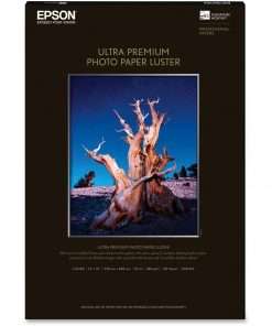 Epson Inkjet Photo Paper - 97 Brightness - 97% Opacity - Super B - 13" x 19" - 64 lb Basis Weight - Luster - 50 / Pack