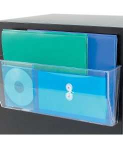 Deflecto Magnetic DocuPocket - 1 Compartment(s) - 6.4" Height x 15" Width x 3" Depth - Clear - Plastic - 1 Each