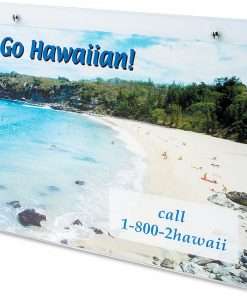 Deflecto Classic Image Wall Mount Sign Holders - 1 Each - 11" Width x 8.5" Height - Plastic - Clear