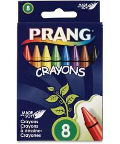 Dixon Wax Crayons - Assorted - 8 / Box
