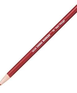 Dixon Phano Nontoxic China Markers - Red Lead - Red Barrel - 1 Dozen