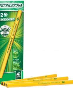 Dixon Oversized Beginner Pencil - #2 Lead - 10.3 mm Lead Diameter - Yellow Barrel - 1 Dozen