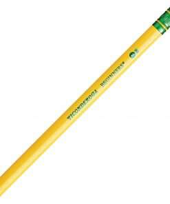 Ticonderoga Beginner Pencil with Eraser - #2 Lead - Yellow Barrel - 1 Dozen