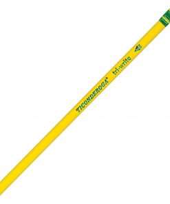 Ticonderoga Tri-Write No.2 Pencils - #2 Lead - Black Lead - Yellow Wood Barrel - 1 / Dozen