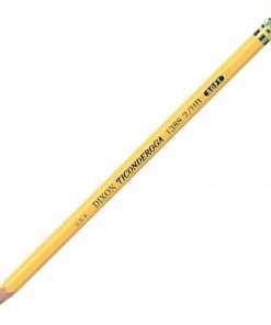 Ticonderoga Soft No. 2 Woodcase Pencils - #2 Lead - Black Lead - Yellow Barrel - 1 / Dozen