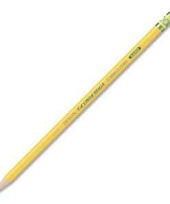 Ticonderoga No. 3 Woodcase Pencils - #3 Lead - Black Lead - Yellow Barrel - 1 Dozen