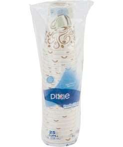 Georgia-Pacific Dixie PerfecTouch Hot Cup - 8oz - 500 / Case - Paper