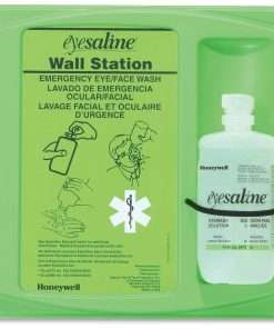 Sperian Fendall Saline Eyewash Wall Station - 24.5" x 8.5" x 14.5"