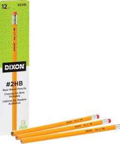 Dixon Woodcase No.2 Eraser Pencils - 1 / Dozen