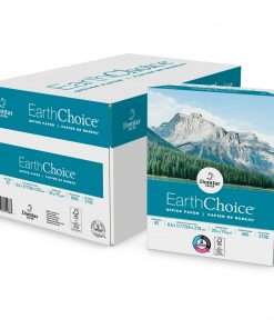 EarthChoice Laser, Inkjet Copy & Multipurpose Paper - White - Letter - 8 1/2" x 11" - 20 lb Basis Weight - 5000 / Carton - FSC