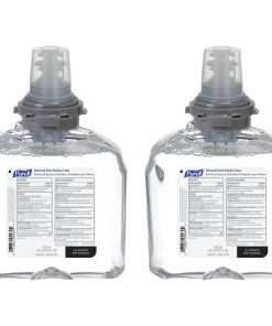 PURELL&reg; Hand Sanitizer Foam Refill - Clean Scent - 40.6 fl oz (1200 mL) - Skin - White - 2 / Carton