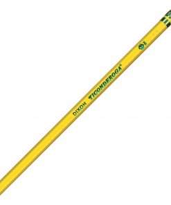 Ticonderoga No. 2 Pencils - #2 Lead - Black Lead - Yellow Wood Barrel - 96 / Pack