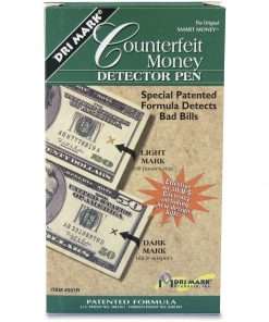 Dri Mark Smart Money Counterfeit Bill Detector Pen - Chemical - Black - 1 Dozen