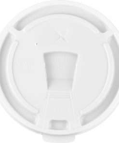 Genuine Joe 12oz-24oz Hot/Cold Foam Cup Lids - 1000 / Carton - White