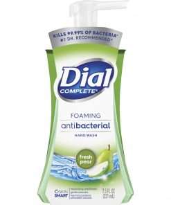 Dial Complete Foaming Hand Wash - Fresh Pear Scent - 7.5 fl oz (221.8 mL) - Pump Bottle Dispenser - Kill Germs - Hand - 1 Each