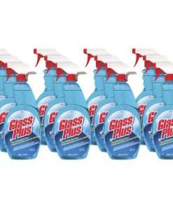 Diversey Glass Plus Multi-Surface Cleaner - Liquid - 32 fl oz (1 quart) - Bottle - 12 / Carton - Blue