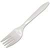 Dart Style Setter Medium-weight Plastic Cutlery - 1000/Carton - Fork - Disposable - Polypropylene - White