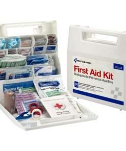 First Aid Only 50-person Worksite First Aid Kit - 196 x Piece(s) For 50 x Individual(s) - 11.3" Height x 10.8" Width x 3" Depth Length - Plastic Case - 1 Each
