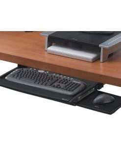 Office Suites&trade; Deluxe Keyboard Drawer - 2.5" Height x 30.9" Width x 14.1" Depth - Black - 1