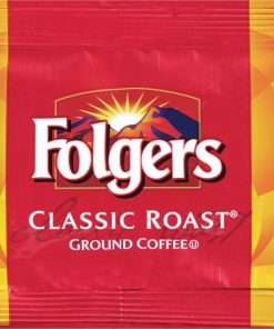 Folgers&reg; Classic Roast Coffee - Medium - 0.9 oz - 36 / Carton
