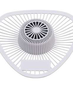 Genuine Joe Non-Para Green Apple Scent Urinal Screen - Lasts upto 30 Days - Non-para Deodorizer, Water Soluble - 12 / Box - Blue