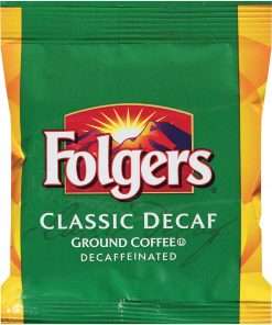 Folgers&reg; Ground Classic Decaf Coffee - 1.5 oz - 42 / Carton