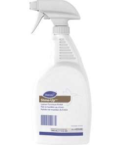 Diversey Shine-Up Lemon Furniture Polish - Liquid - 32 oz (2 lb) - Lemon Scent - 1 / Each - White