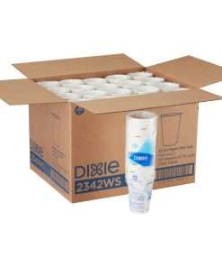 Dixie Pathways Paper Hot Cups by GP Pro - 25 / Pack - 12 fl oz - 20 / Carton - White - Paper - Hot Drink