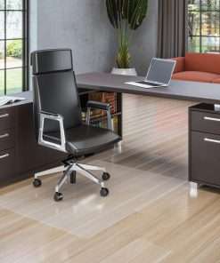 Deflecto Polycarbonate Chairmat for Hard Floors - Hard Floor - 53" Length x 45" Width - Rectangle - Polycarbonate - Clear