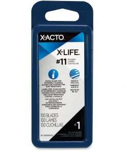 Elmer's X-Acto Refill Blades No. 11 Bulk Pack - #11 - Rust Resistant - Carbon - 100 / Box - Stainless Steel