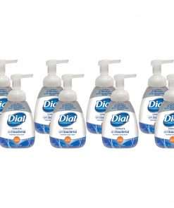 Dial Complete Foaming Hand Wash - 7.5 fl oz (221.8 mL) - Pump Bottle Dispenser - Kill Germs - Hand - Amber - 8 / Carton