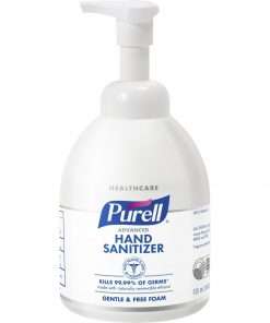 PURELL&reg; Hand Sanitizer Foam - Fragrance-free Scent - 18.1 fl oz (535 mL) - Pump Bottle Dispenser - Kill Germs - Hand, Skin - Clear - Non-aerosol, Anti-septic - 1 Each