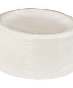Dixie 8-1/2" Medium-weight Paper Plates by GP Pro - Microwave Safe - White - Paper Body - 125 / Pack