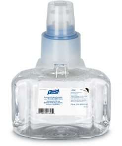 PURELL&reg; Hand Sanitizer Foam Refill - Fragrance-free Scent - 23.7 fl oz (700 mL) - Hands-free Dispenser - Kill Germs - Hand, Skin - Clear - Eco-friendly - 1 / Each