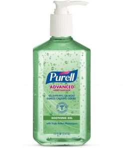 PURELL&reg; Hand Sanitizer Gel - Fresh Scent - 12 fl oz (354.9 mL) - Pump Bottle Dispenser - Kill Germs - Hand, Skin - Clear - Non-sticky, Residue-free - 1 Each