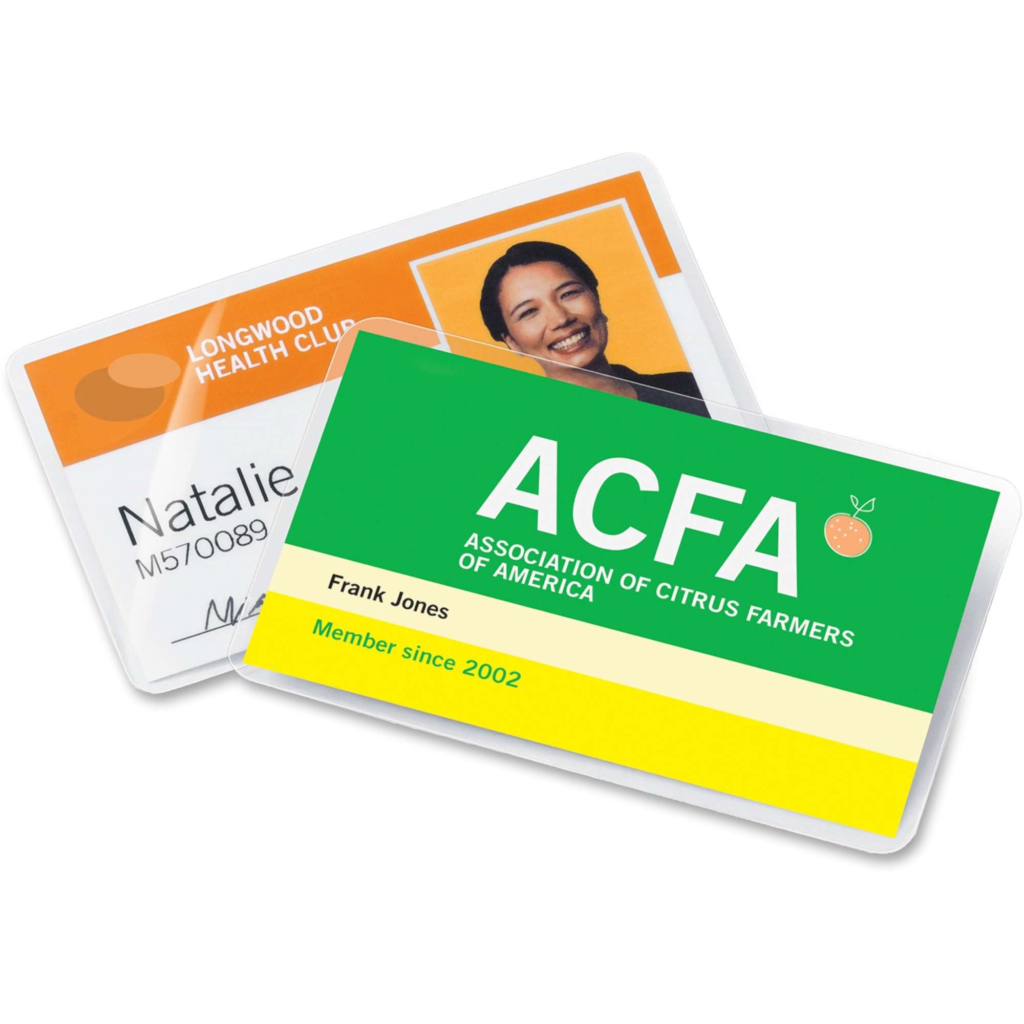 GBC HeatSeal LongLife Thermal Laminating Pouches - Laminating Pouch/Sheet Size: 2.56" Width x 3.75" Length x 10 mil Thickness - Glossy - for ID Badge, Document, Photo - UV Resistant, Non-yellowing, Fade Resistant - Clear - 100 / Box