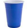 Genuine Joe 16 oz Plastic Party Cups - 16 fl oz - 50 / Pack - Blue, White - Plastic - Party, Cold Drink