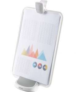 I-Spire Series&trade; Document Lift - Vertical, Horizontal - 14.6" x 9.5" x 6" x - Plastic - 1 Each - White, Gray