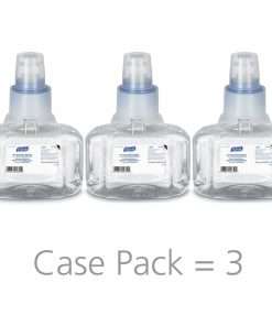 PURELL&reg; Hand Sanitizer Foam Refill - 23.7 fl oz (700 mL) - Hands-free Dispenser - Kill Germs - Hand, Skin - Clear - Eco-friendly - 3 / Carton