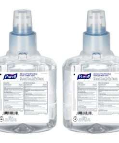 PURELL&reg; Hand Sanitizer Foam Refill - 40.6 fl oz (1200 mL) - Hand, Skin - Clear - Fragrance-free, Dye-free - 2 / Carton
