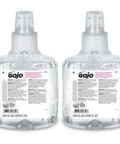 Gojo&reg; LTX-12 Clear Mild Foam Handwash Refill - 40.6 fl oz (1200 mL) - Hand, Skin - Clear - Fragrance-free, Dye-free, Rich Lather, Eco-friendly - 2 / Carton