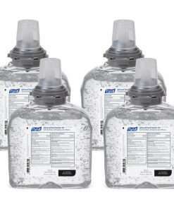 PURELL&reg; Hand Sanitizer Gel Refill - 40.6 fl oz (1200 mL) - Kill Germs - Hand, Skin - Clear - 4 / Carton