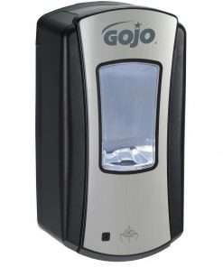 Gojo&reg; LTX-12 Touch-free Foam Soap Dispenser - Automatic - 1.27 quart Capacity - Chrome, Black - 1Each