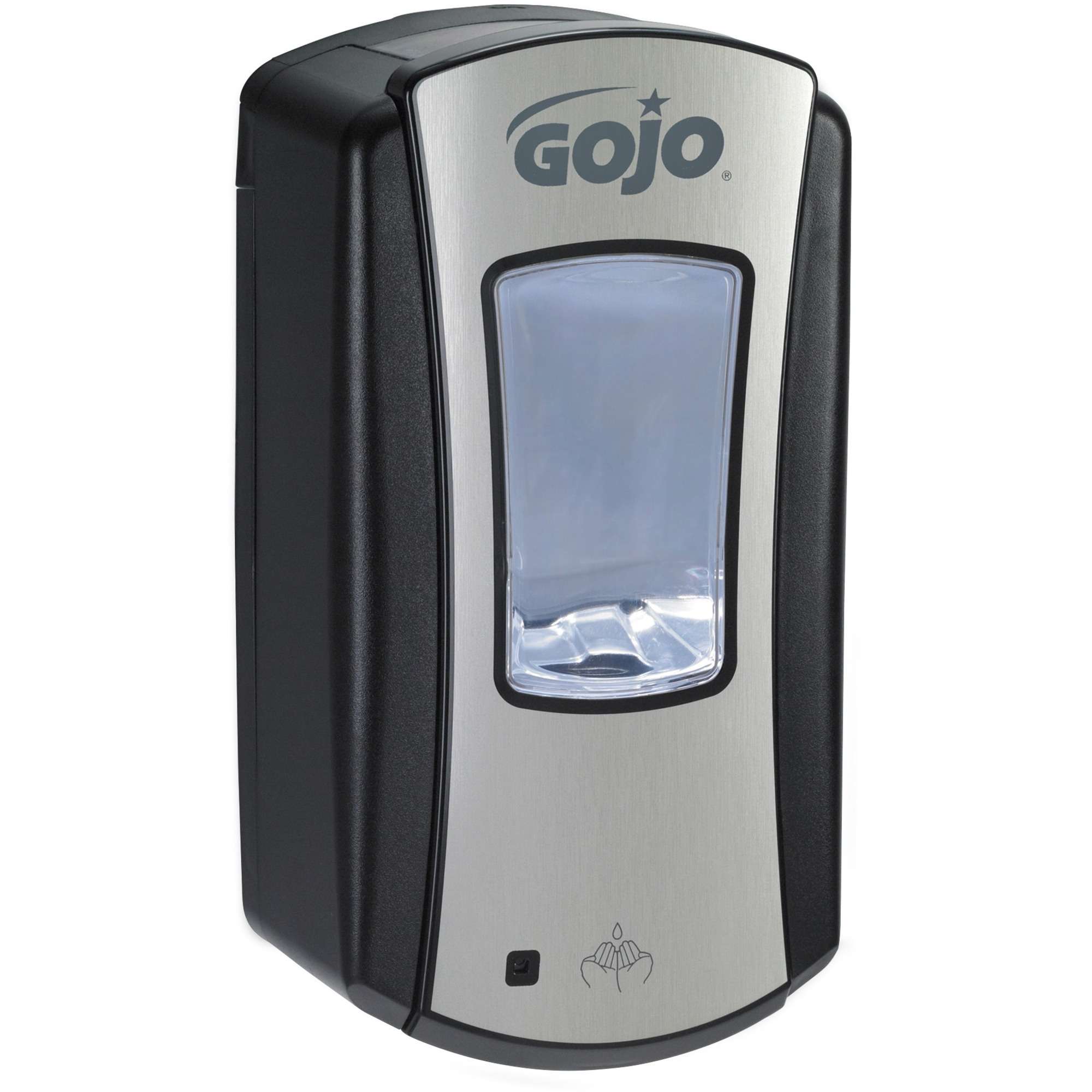 Gojo® LTX-12 Touch-free Foam Soap Dispenser - Automatic - 1.27 quart Capacity - Chrome, Black - 1Each