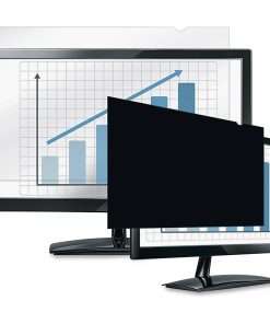 Fellowes PrivaScreen&trade; Blackout Privacy Filter - 24.0" Wide - For 24" Widescreen LCD Monitor, Notebook - 16:9 - Fingerprint Resistant, Scratch Resistant - Polyethylene - 1 Pack - TAA Compliant